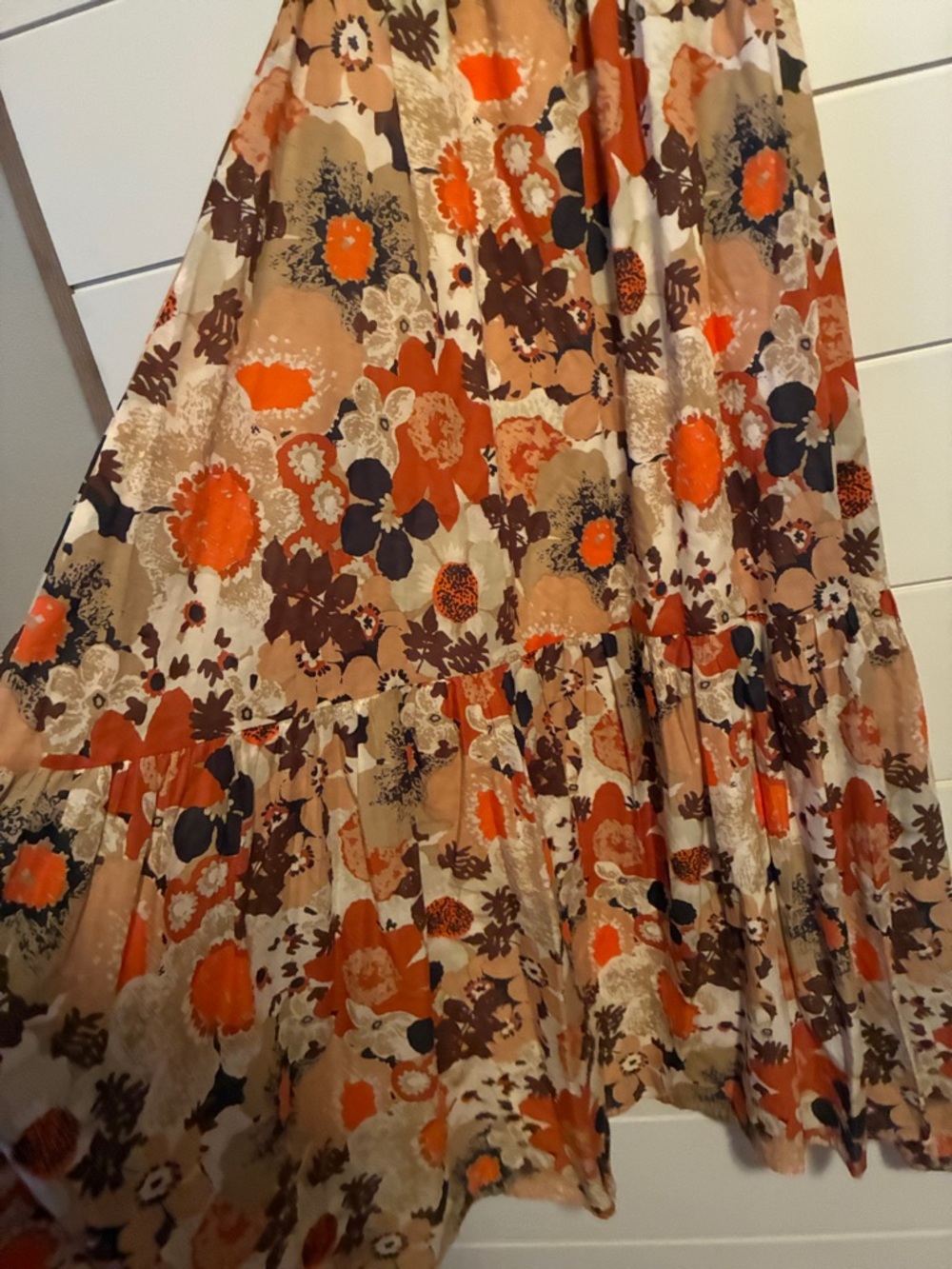 Faithfull The Brand Anisha Maxi Dress Kaiya Floral Print size 4 - Picture 10 of 11